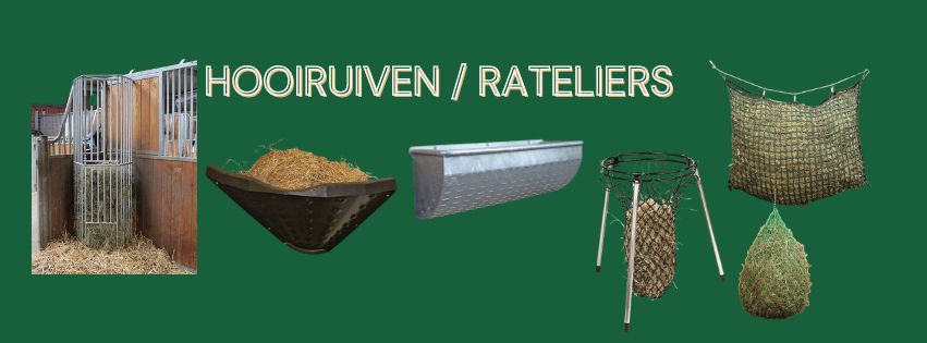 Hooiruiven en hooinetten