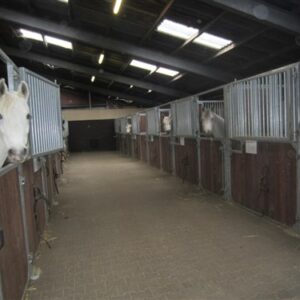 Voorwand type Evando, tweedelige draaideur tot 350cm Bongos.