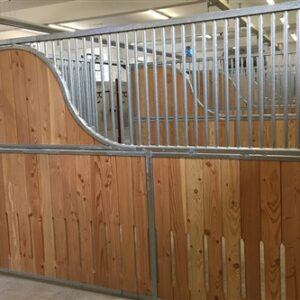 Tussenwand type Laselle tot 350cm B Douglasiehout