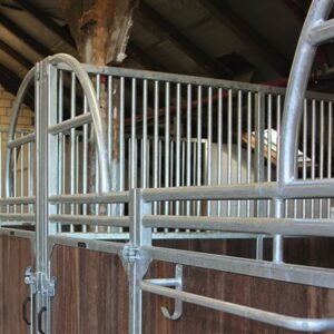 Voorwand Kalita horiz. Spijlen H:150/230cm tot 350cm B Doug