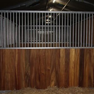 Tussenwand Abiana tot 250 cm, Bongossi Hout