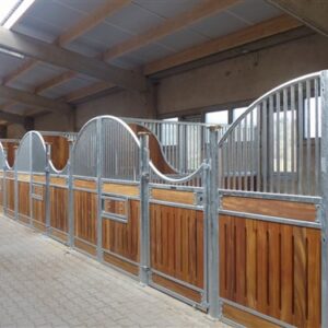 Voorwand Ravina H 230/250 cm, B tot 350 cm Bongossi