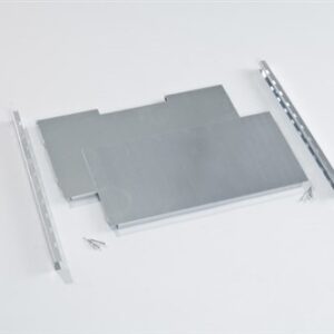 Etagère avec rails, pour sellette 60x60 mm