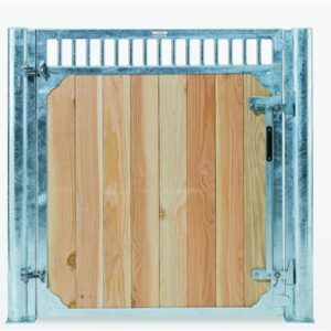 Boxdeur halfhoog Douglasie hout