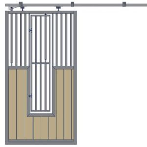 Cadre de grille publique pour porte d'écurie