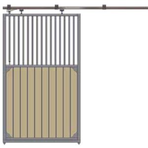 Porte coulissante pour box à chevaux