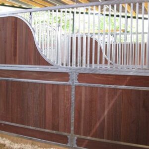 Tussenwand type Laselle-Exklusiv tot 350cm B Bongossi