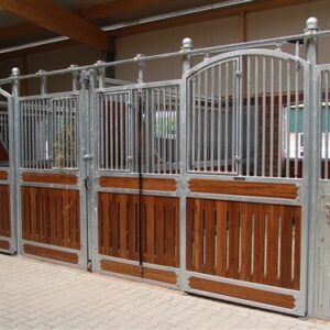 Voorwand Nando H 230/250 cm, B tot 350 cm Bongossi