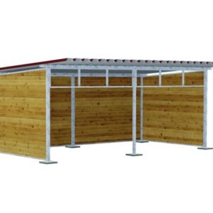 Abris de prairie 1050 x 350 cm