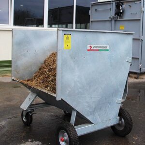 Mestkar voor tractorvoorlader diepte 110cm