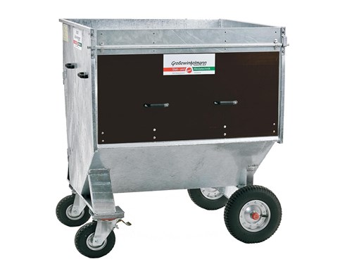 Voorklep voor mestkar 130 cm breed