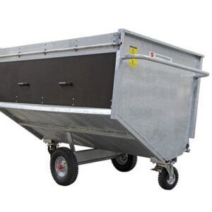 Voorklep voor mestkar230 cm breed