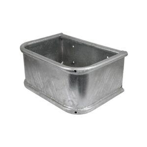 Voerbak , verzinkt, 450Bx340Tx220H