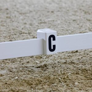 Colonne pour piste de dressage sur planche