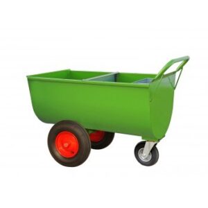 Voerwagen 200L met tussenschot en mineralenbak