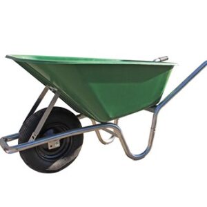 Compacte kruiwagen 100 liter, verpakt, voor zelfmontage