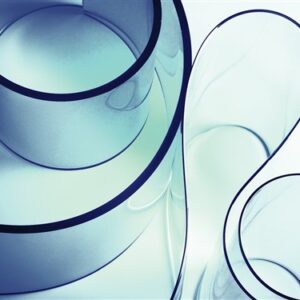 Lammel 3 mm dik 30 cm breed per rol van 25 meter