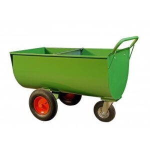 Voerwagen 400L met tussenschot