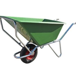 Compacte kruiwagen 150 L, met thermisch verzinkt basisframe