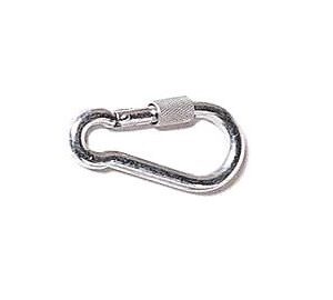 Karabijnhaak met schroef 60x6mm