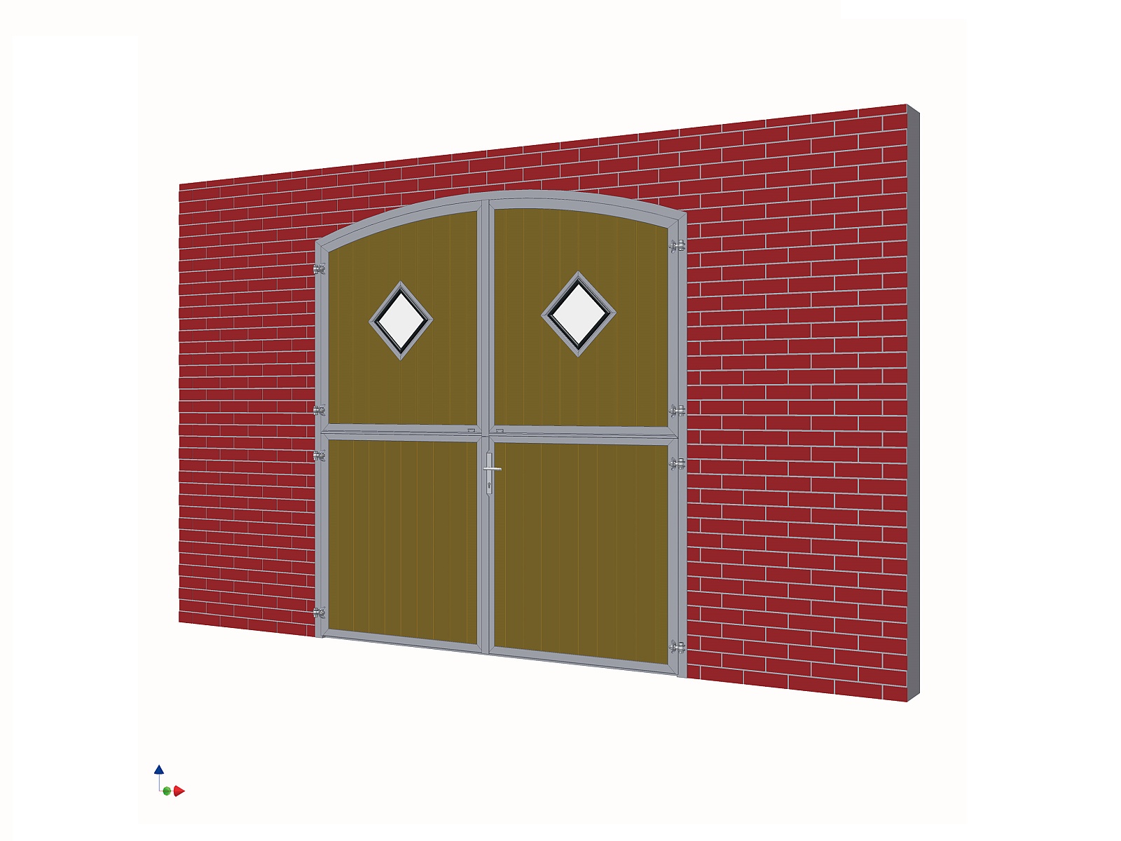 Porte d'écurie avec arceau – Image 2