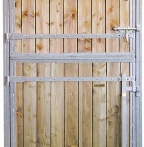 Porte 1,20m complète Pro tirant gauche Pin du Nord