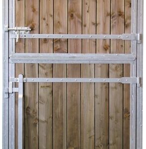 Porte 1,20m complète Pro tirant droit Douglas