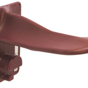 Porte-selle plus grenat avec porte-brides en résine