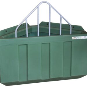 90 l. polyethyleen hoek hooiruif feeder
