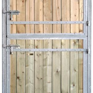 Porte 1,20m complète STD tirant droit Pin du Nord