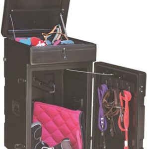 Malle de transport verticale noire