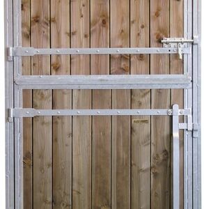 Porte 1,20m complète Pro tirant gauche Douglas