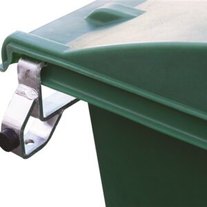 Schuif- en kanteldeksel, groen, PRO-FEED 230L. wagen.