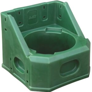 Mangoire murale polyvalente/Support seau minéreau 20L.