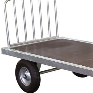 Steun voor strowagen