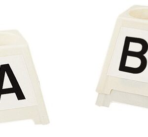 Set kegels dressuurletter  (12 letters)