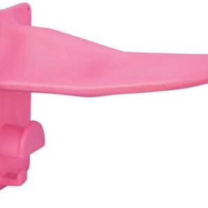 Porte-selle plus rose avec porte-brides en résine