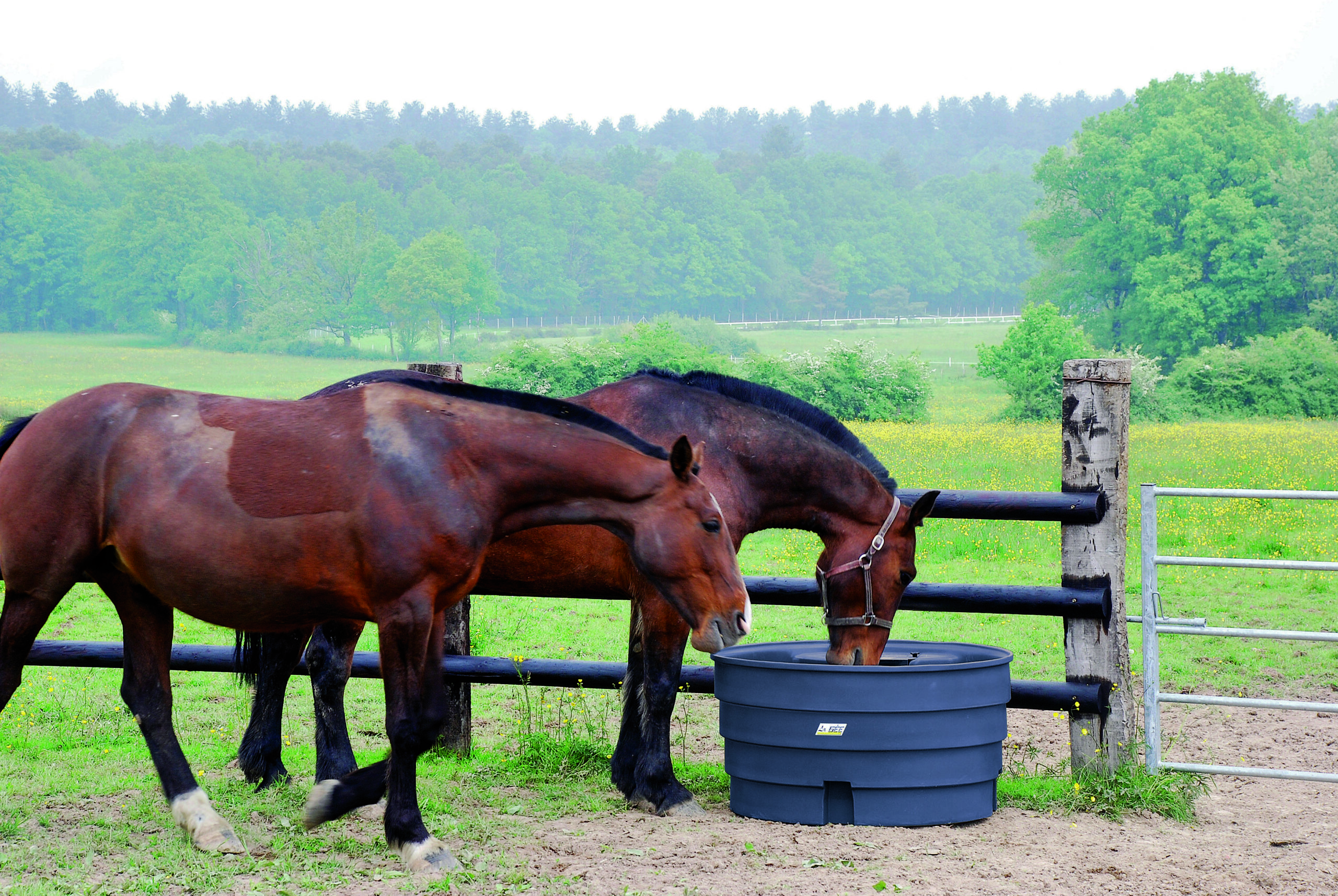 Bac de pâturage rond Superbac