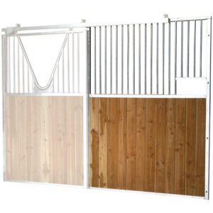 Voorwand lang zonder staldeur