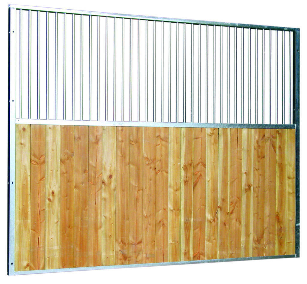 Vaste Tussenwand met rooster