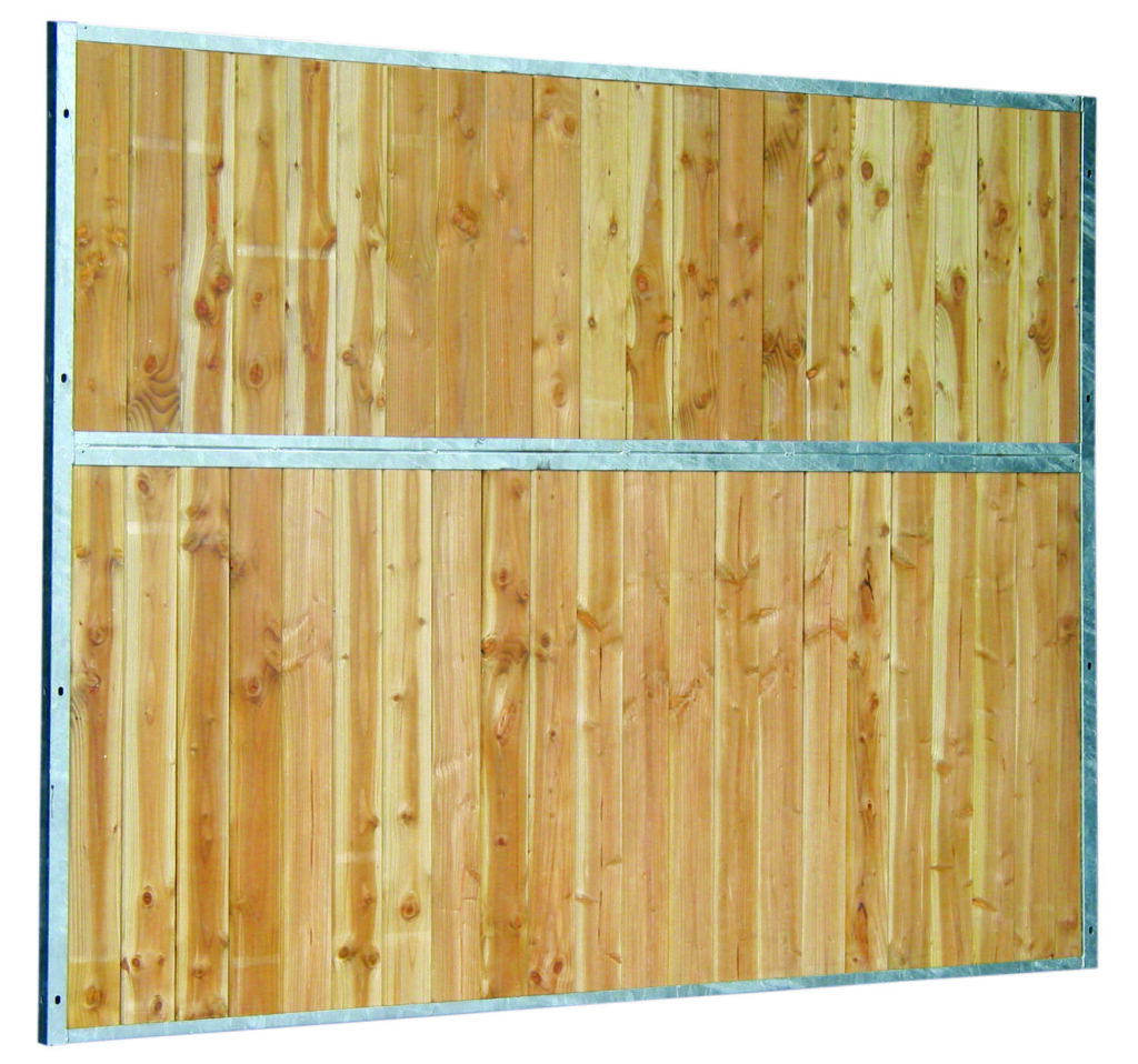 Tussenwand volledig hout