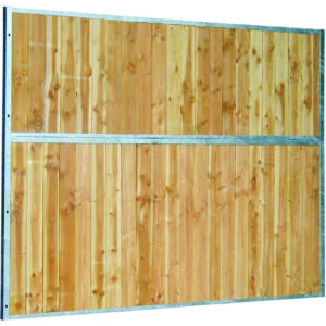 Tussenwand volledig hout