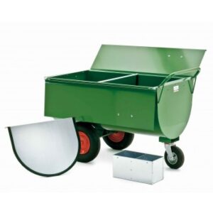 Deksel voor voerwagen 180L gegalvaniseerd