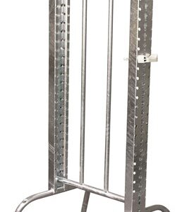 Chandelier métal double + 1 fiche