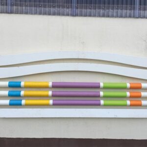 Steun voor hindernisbalken per paar