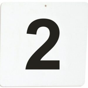 Cijfers set voor menwedstrijd 1 tot 20 wit