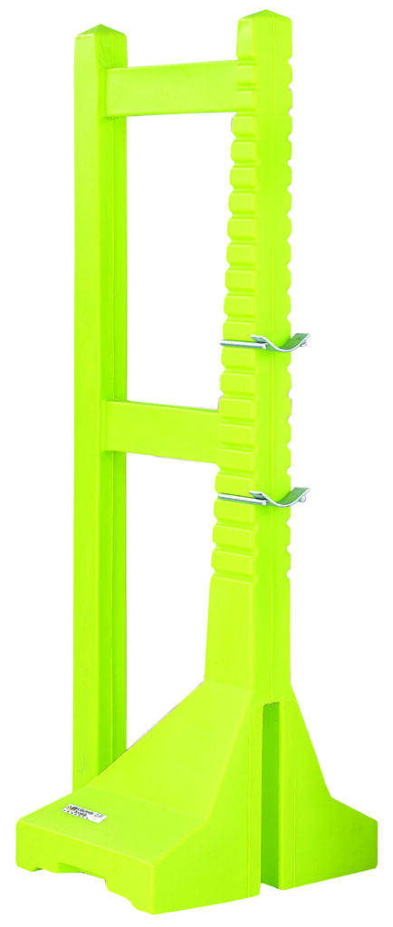 Chandelier double PE Vert - H 1.70 m + 2 fiches