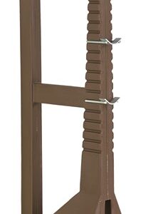 Chandelier double PE Chocolat - H 1.70 m + 2 fiches