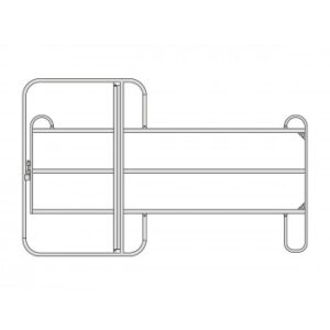 Élément Grillagé avec Passage