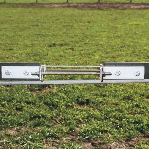 Elément de tension pour clôture en caoutchouc,